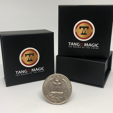 Double Side Quarter (Tails)(D0036) by Tango Magic - Trick